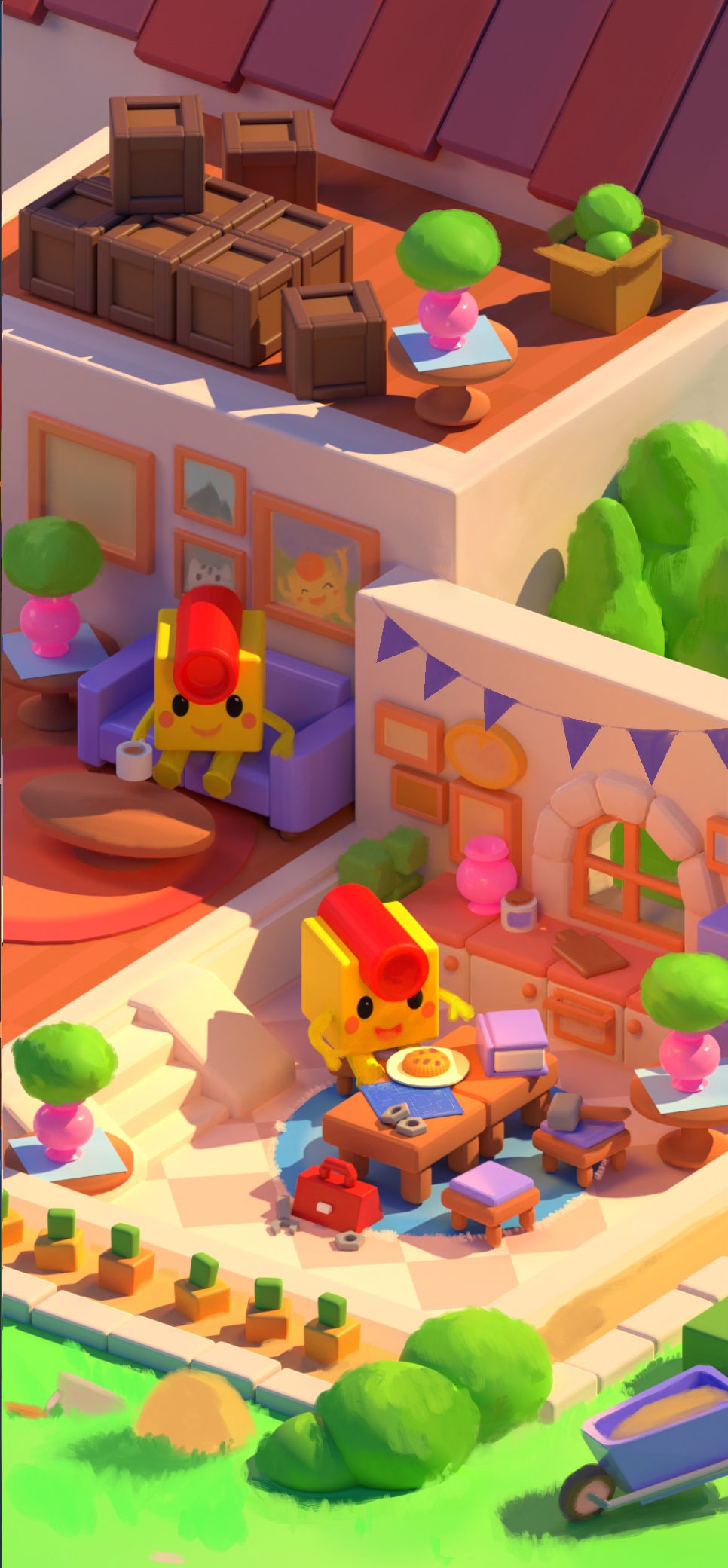 Casual Game — Isometric Scene